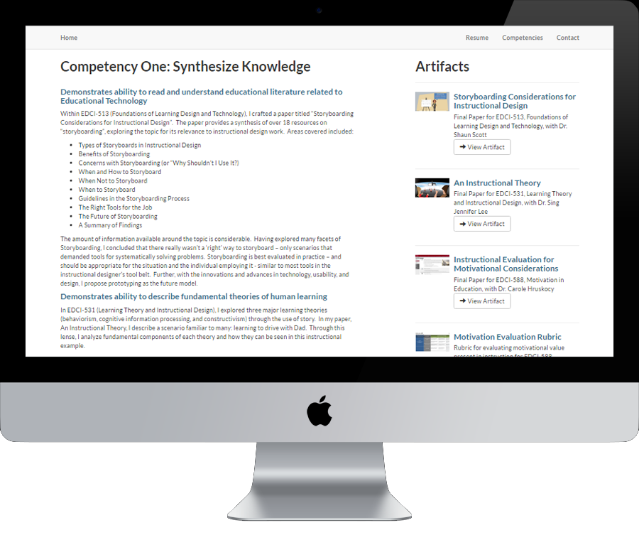 Competency Example